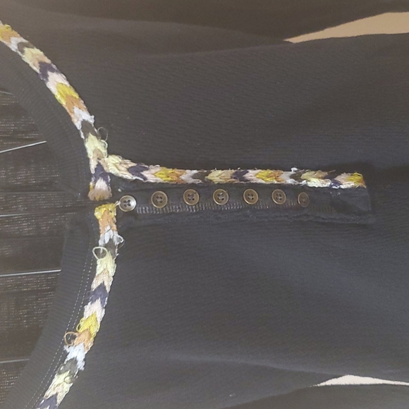 We the Free scoop neck black sweater size S - Picture 2 of 8